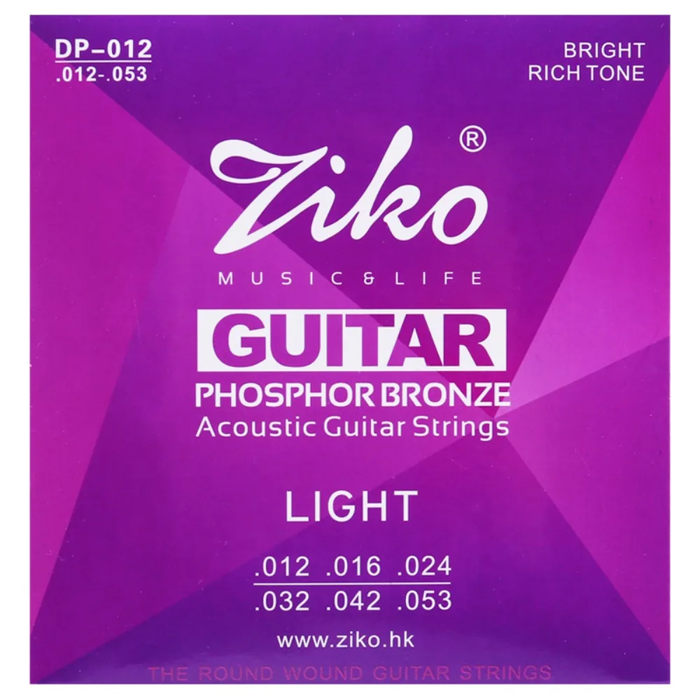 DCZ DAG DP DUS DR Acoustic Guitar Strings 6 Strings Set Hexagon Alloy Folk Guitar String Wire Corrosion Resistant Guitar String