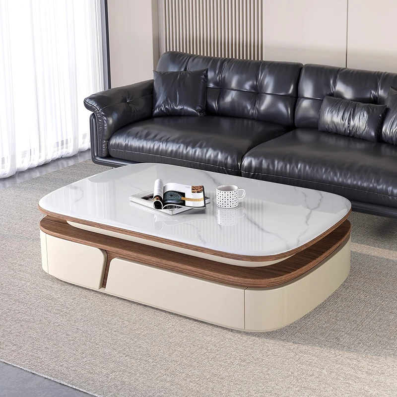 

Unique Design Coffee Table Creative Aesthetic Trendy Luxury Table Exquisite Glamour Mesitas De Noche Living Room Furniture