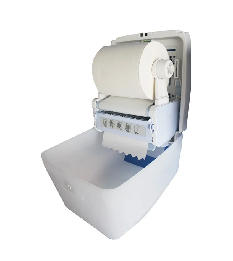 

Battery Free Auto-cut Paper Towel Roll Dispenser