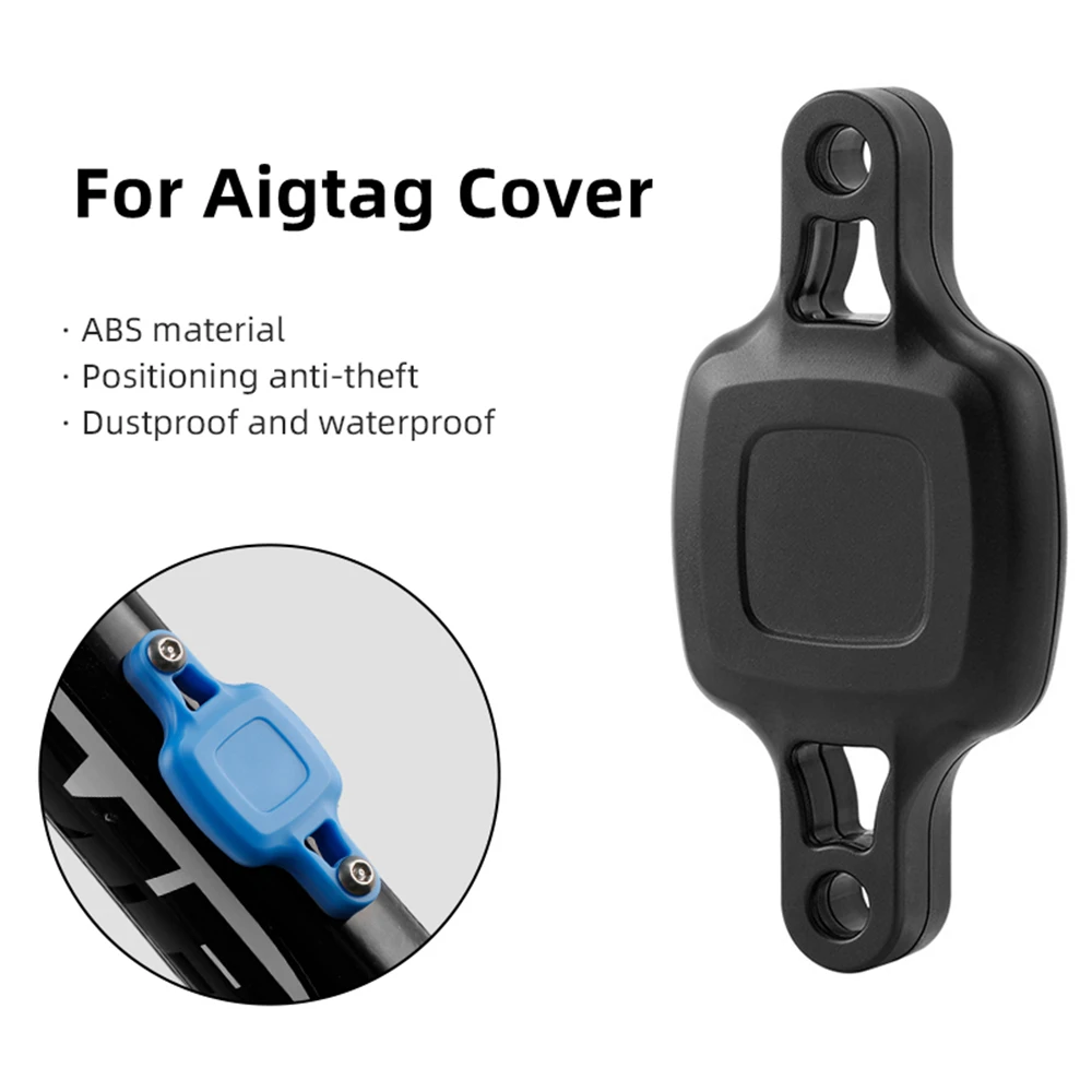 Bicycle AirTag Tracker Anti-theft Lock Mountain Bike Mount Bracket Locator Protective Cover Anti-lost Positioning Bracket