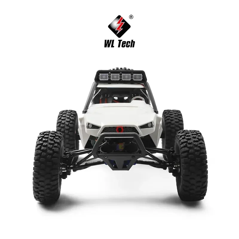 WL 12429 WLtoys 1/12 4WD RC Racing Car High Speed Off-Road Remote Control Alloy Crawler Truck LED Light Buggy Toy Kids Gift RTF