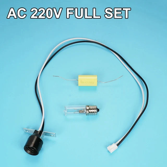 254nm e17 UV-Keimt ötungs lampen set UV-Sterilisator Glühbirne 12V 220V Quarz rohr Ozon zur Desinfektion sterilisation