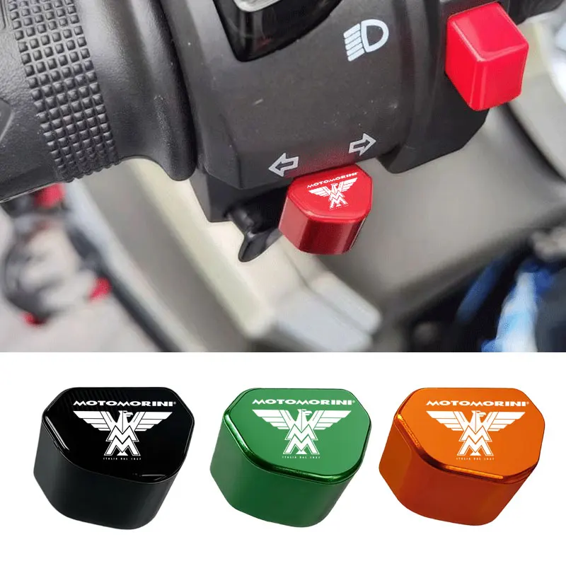 

For Moto Morini XCape 650 650X X Cape 650 X 2022-2023 Accessories Aluminum Motorcycle Turn Signal Switch Button Keycap