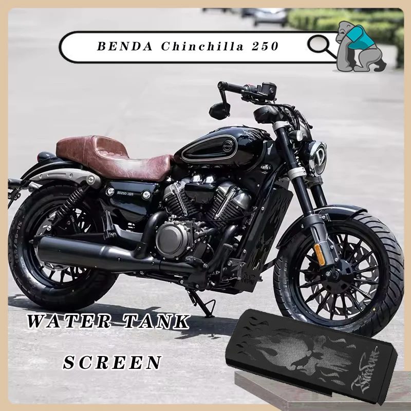Motorcycle Accessories Water Tank Radiator Protective Screen Protection Net Grille Guard Cover For Benda Chinchilla 250 BD250