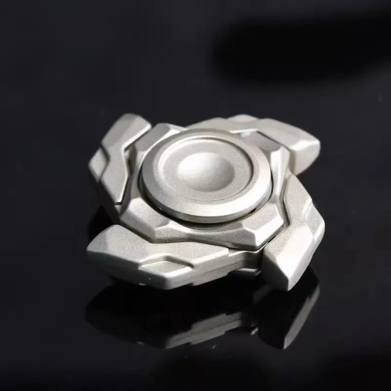 เปิดเกราะ Fidget Spinner มือโลหะ GoBiggeR Spinning Top Tip EDC ความเครียดบรรเทาของเล่นป้องกันความวิตกกังวลปลายนิ้วหมุนผู้ชายของเล่น