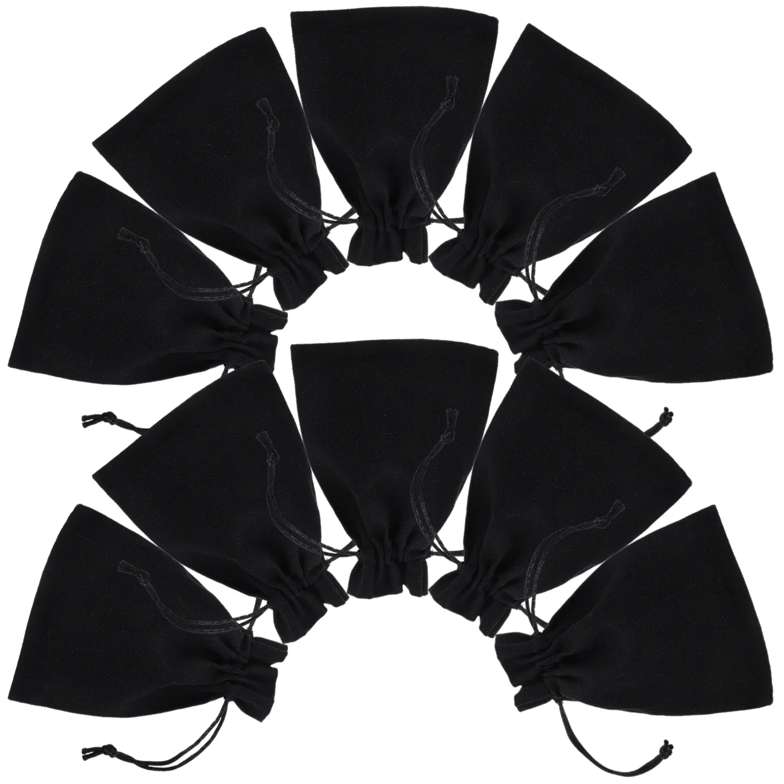 

10pcs Cotton Linen Drawstring Bags Small Burlap Storage for Jewelry Gift Wedding Festival Reusable Scented Portable Present Bag