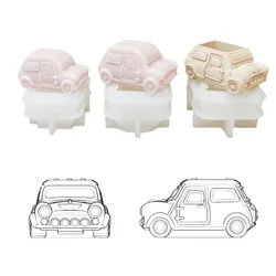 Car Candle Series Silicone Mold Car Succulent Planter Mould Mini Car Aroma Plaster Decoration Moulds