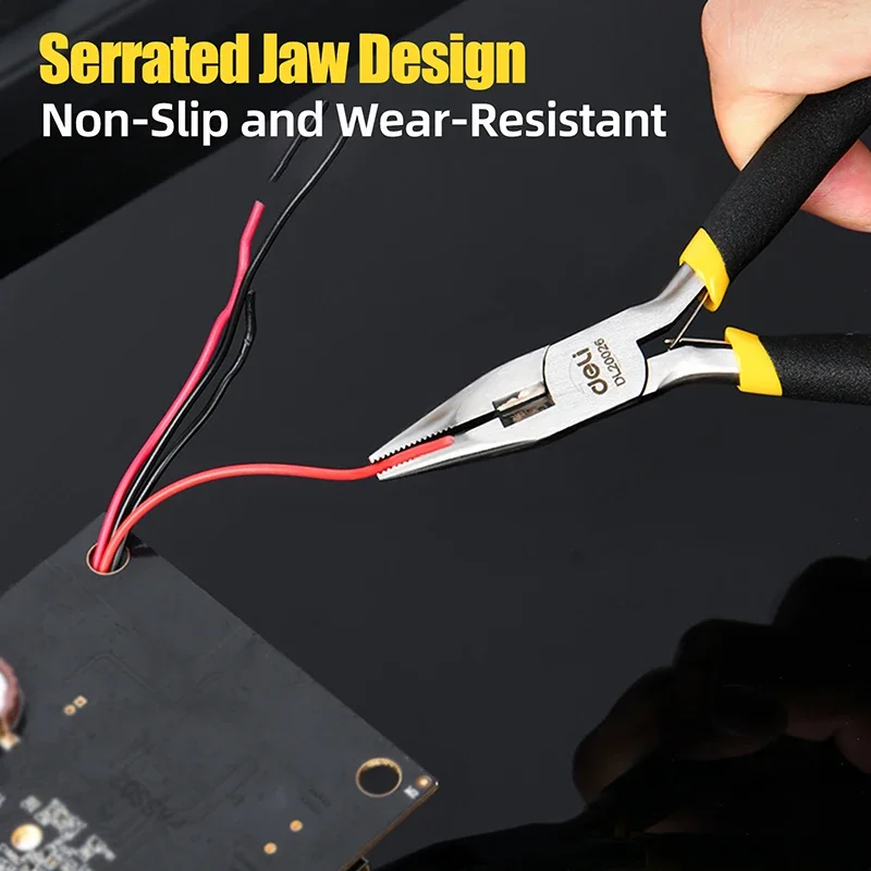 5 بوصة متعددة الوظائف تجريد إبرة زردية طويلة الأنف الصلب قطع لقط أداة DIY بها بنفسك مجوهرات صغيرة اكسسوارات #5