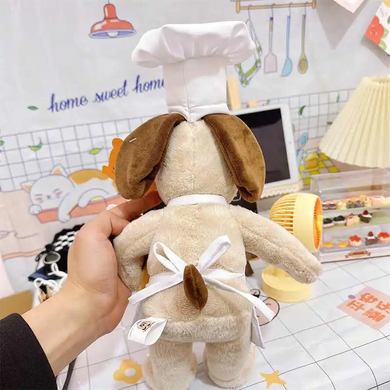 Peluche per cani da chef invincibili, bambola di peluche, peluche per cani super invincibili, regalo di compleanno e souvenir per bambini