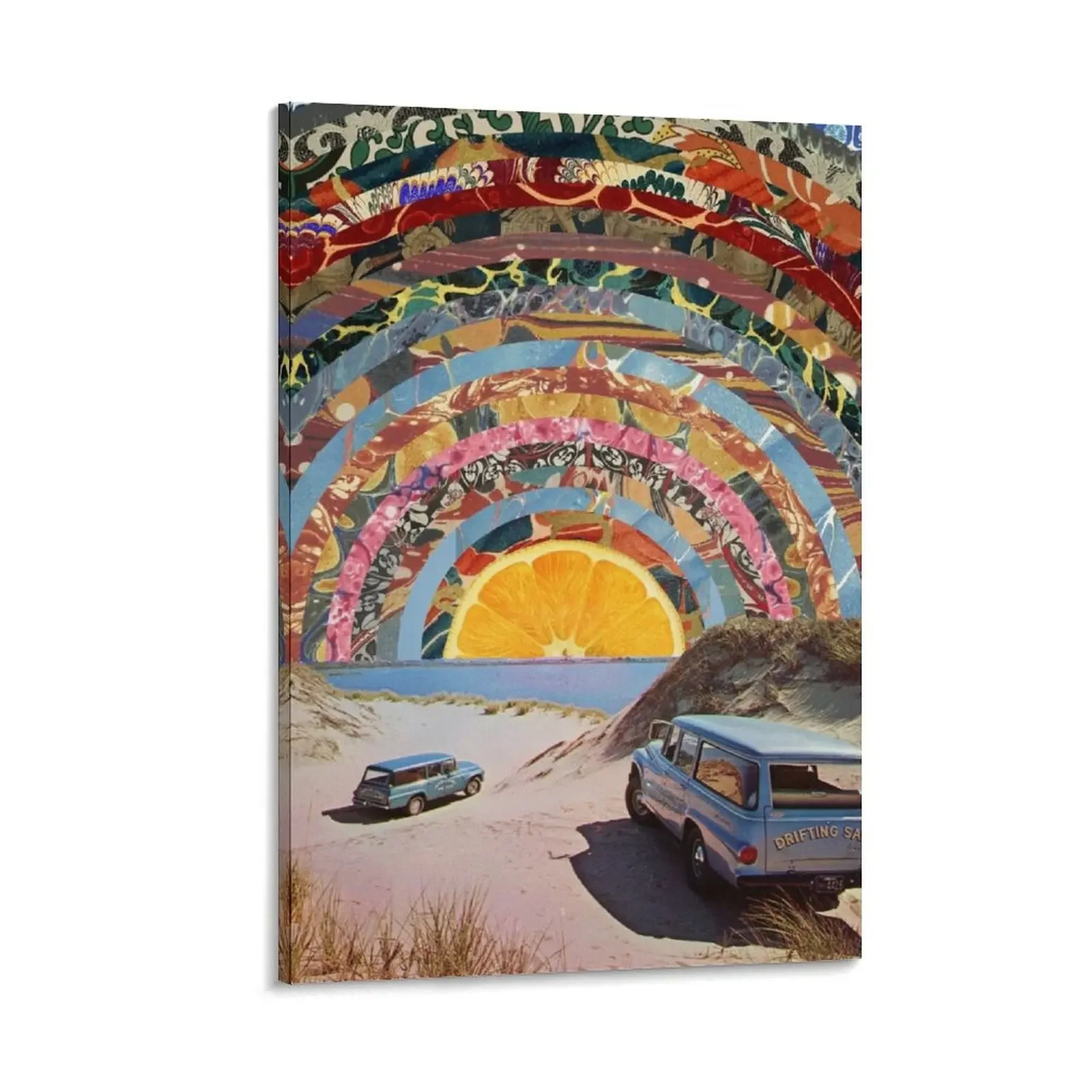 

Orange sunset Canvas Painting modern home decoration poster anime ornaments for home