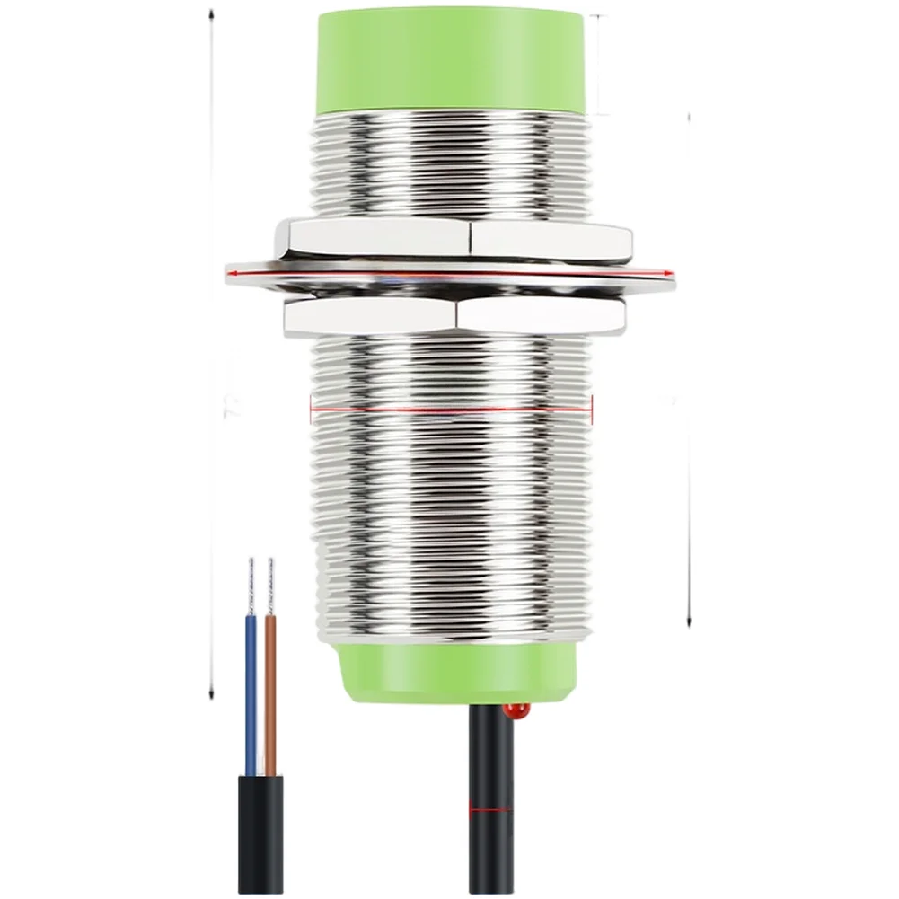 Industrial Application 3.0*3.0*7.2cm 15mm Detection Switch Adjustable Sensitivity Switch NPN PNP Output Options
