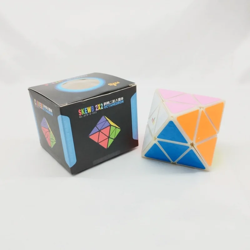 MF8 DiagOnally Rotated 2x2 Octahedral Cube 2x2x2 Magic Cube Original Color Limited Edition Collectible Cube Fidget Toys Gift