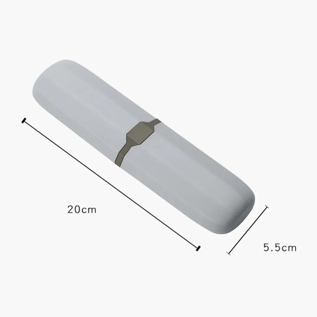 Portable Toothbrush Cover Storage Box Daily Outdoors Travel Hiking Camping Toothbrush Holder Case Box Bathroom Accessories