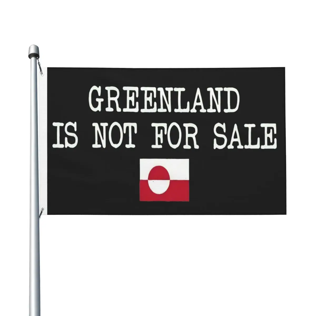 Greenland Is Not For Sale Flag Outdoor Banner 2 Grommets Decoration Double Sided 2x3 3x5 4x6 FT Flags