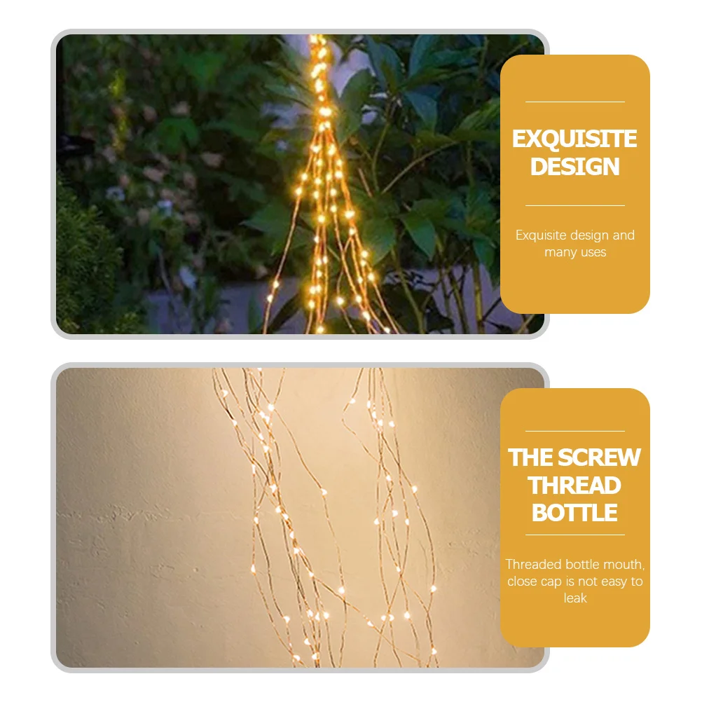 Led Branch Waterfall Light Waterproof String Lights For Outdoor Garden Tree Decoration Fairy Lighting