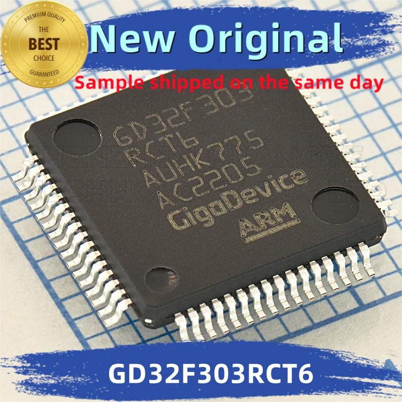 

Интегральная микросхема GD32F303RCT6 GD32F303R GD32F303 GigaDevice MCU, 100% новый и оригинальный BOM, 5 шт./партия