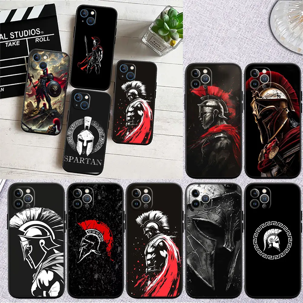 DK27 Spartan Warrior Phone Case for Samsung Galaxy M06 M15 M16 M35 M55 M56 A36 A42 A50 A50S A51 A52 A32 A33 A05 A05S A06 A16 A20