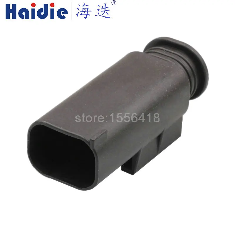 1-20 sets 3pin plastic housing Automotive sealed Reversing Radar Assembly Plug Socket  Oxygen sensor plug connector  2-967642-1
