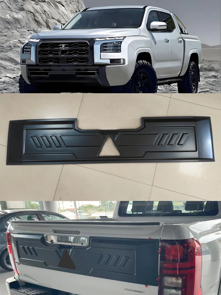 

Tailgate Cover Rear Gate Protector for Mitsubishi Triton L200 2023 2024 2025 Tail Gate Trim Auto Part Car Styling