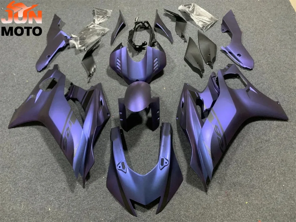 JUN Fit For YFZ-R6 R6 2017 2018 2019 2020 2021 2022 2023 YZF R6 2017-2023 ABS Motorcycle full Fairing Kit Bodywork Fairings Kits