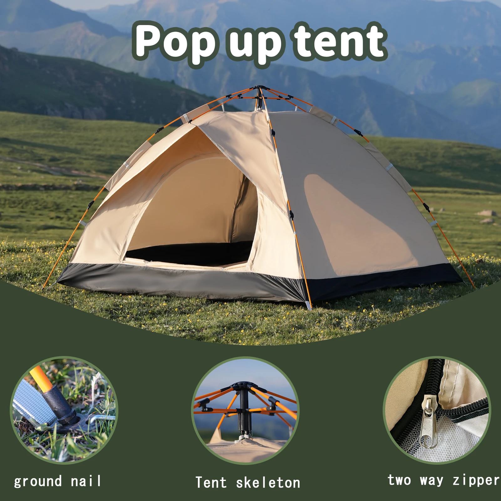 PAKICETUS インスタントポップアップドームテント 2 - Grow Tent 4X4 のレビューと価格