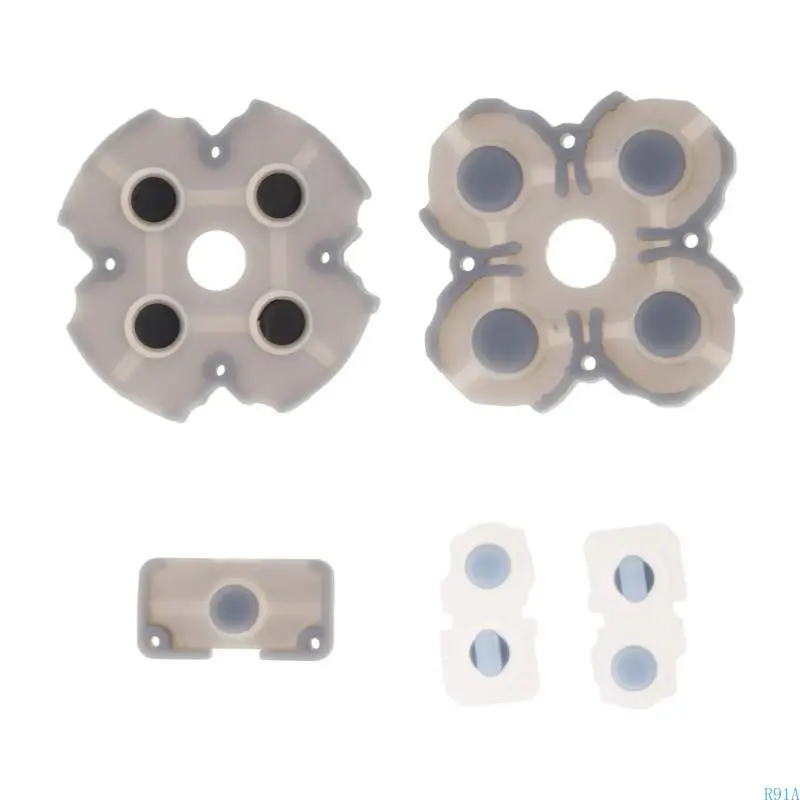 R91A Силиконовая проводящая резиновая кнопка кнопок клавиатуры кнопки d-pad для