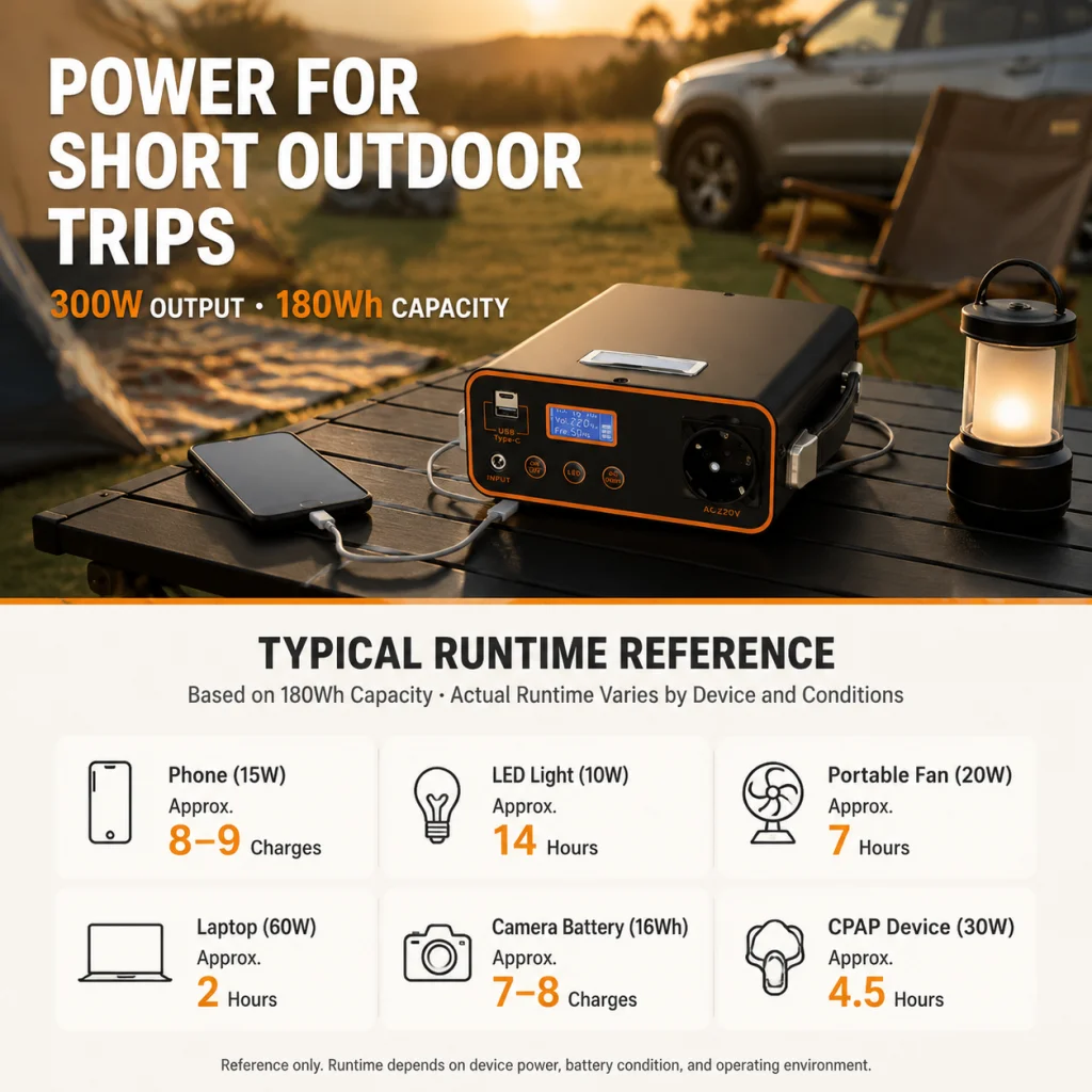 Stazione di Alimentazione Port - Portable Power Station 300W Camping recensione e prezzo
