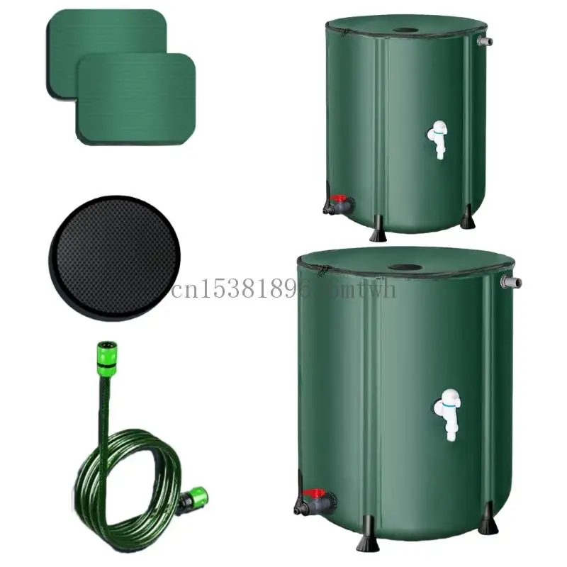 

Water Container Rainwater Collector for Domestic Use Space Saving Large Storage Cistern For Indoor Outdoor Bucket B03D