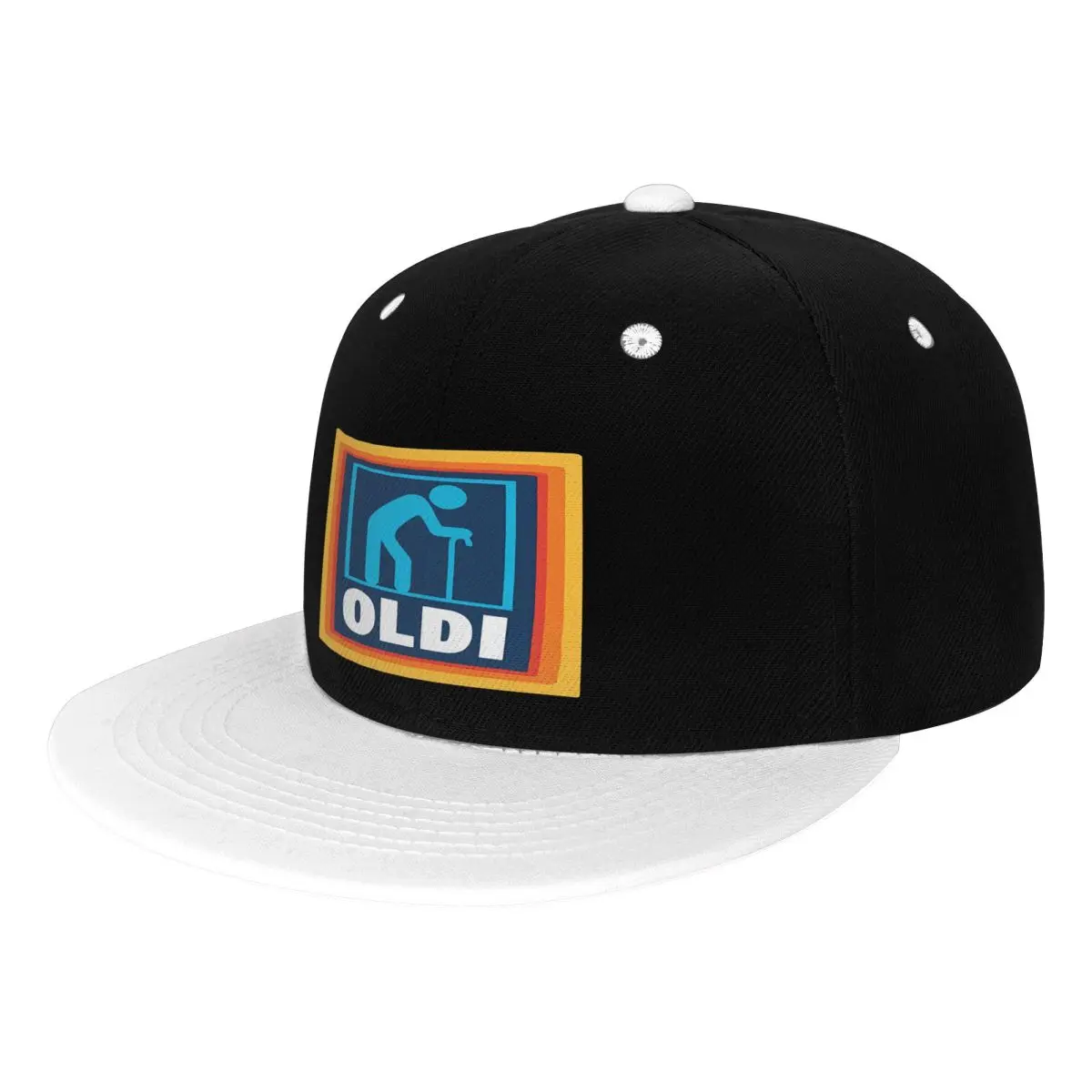 Gorra de béisbol con logotipo de Oldi Aldi Senior para hombre y mujer, sombrero divertido