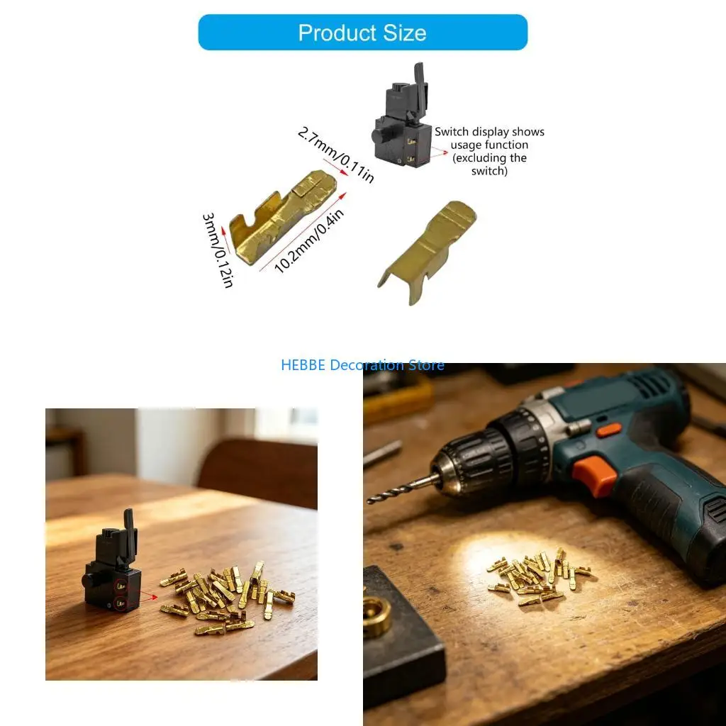 B0KC Heavy Duty Drill Switching Wiring Terminal Treated Metal Docking Connector