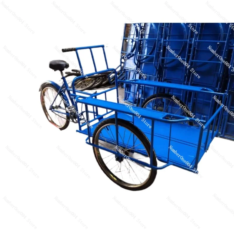 

Folding Inverted Pedal Tricycle for Stall & Human Riding