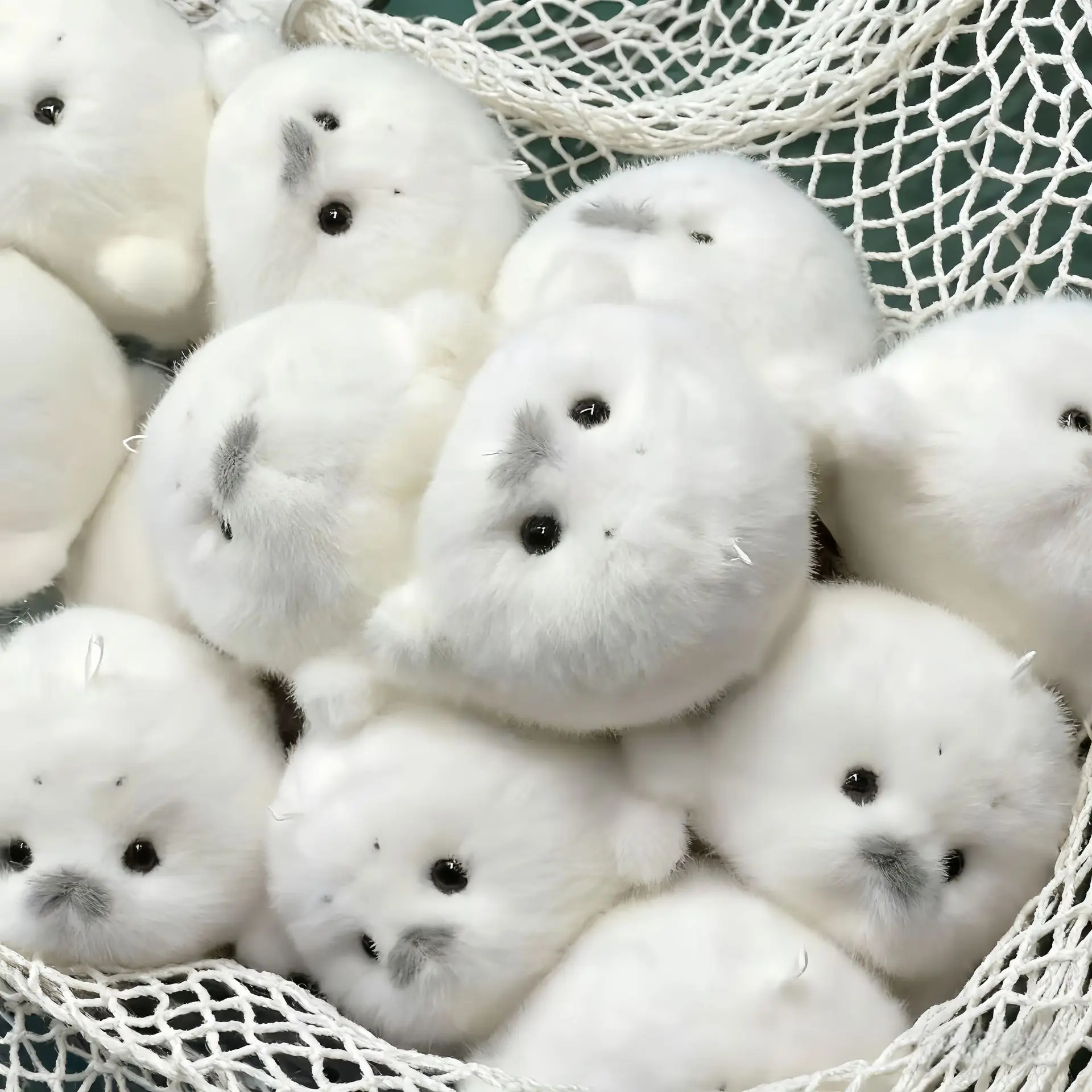 Cute Baby Seal Doll Plush Toy Pendant Simulation Ocean Toy Souvenir Seal Pendant Gift Doll Bag Pendant