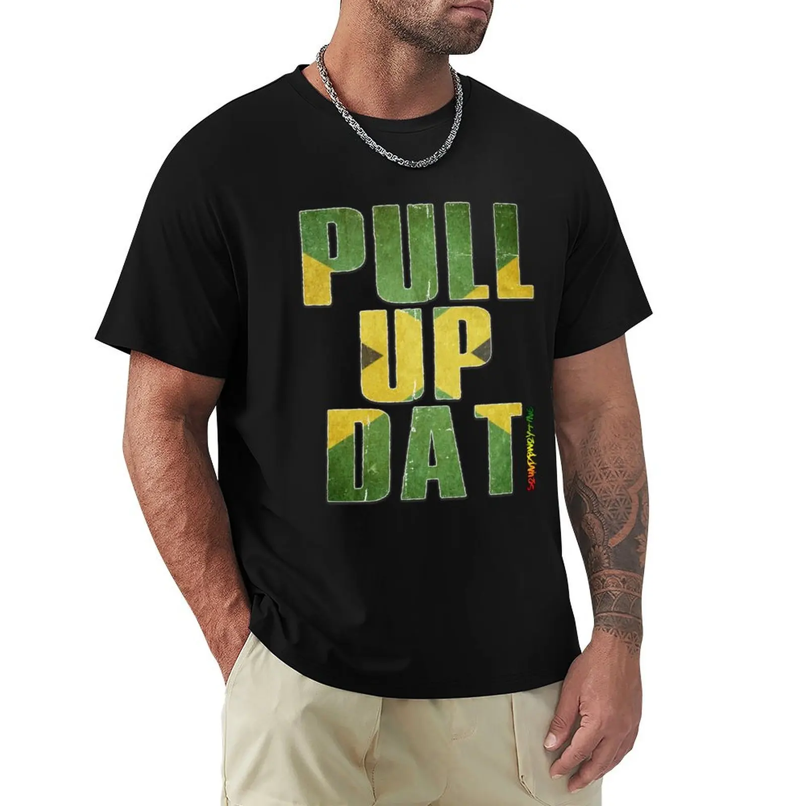 Pull Up Dat! T-Shirt All Match Basic Short Sleeve Top