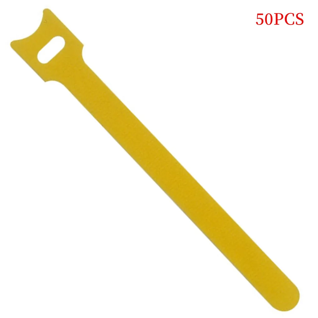 50 Stück / 100 Stück Wiederverwendbare Kabelbinder Farbige Kunststoff-Kabelbinder Nylon-Schlaufenbinder Reißverschluss-Kabelbinder T-förmige Kabelbinder
