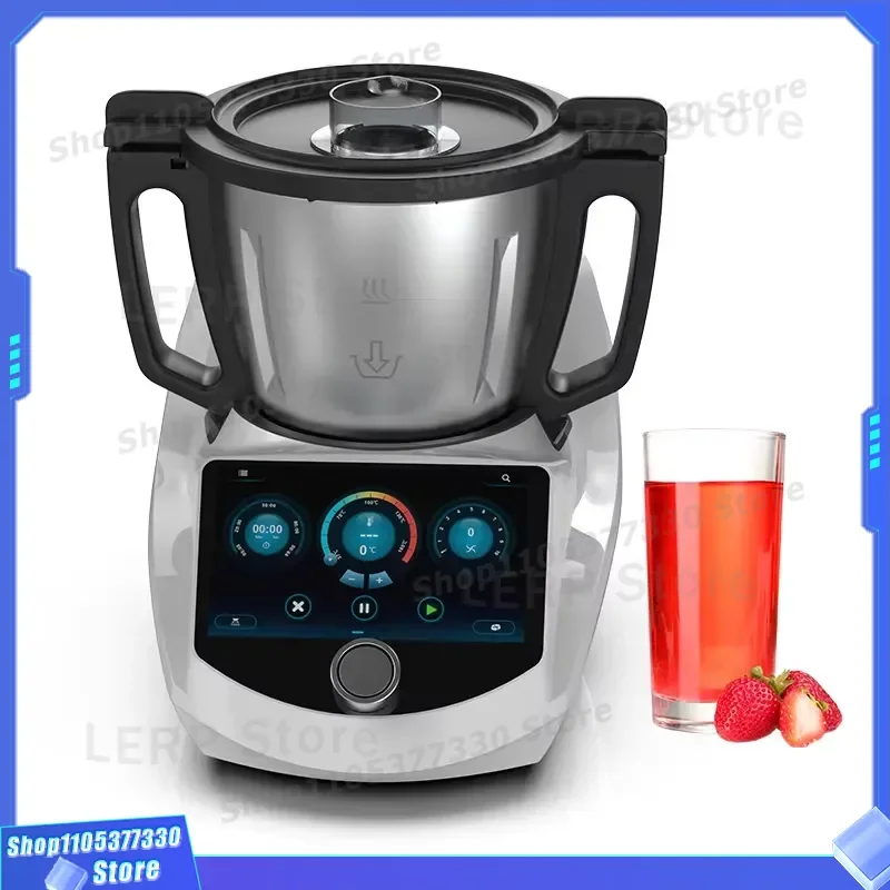 Automatic Smart Cooking Robot Multi Function Kitchen Food Processor Household Intelligent Hot Mixer for Meal Preparation