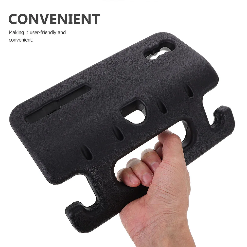

2pcs Multifunctional Car Seat Back Hook Armrest Handle Black ABS Resin Easy Install Purse Hanger Auto Backseat Storage for Car