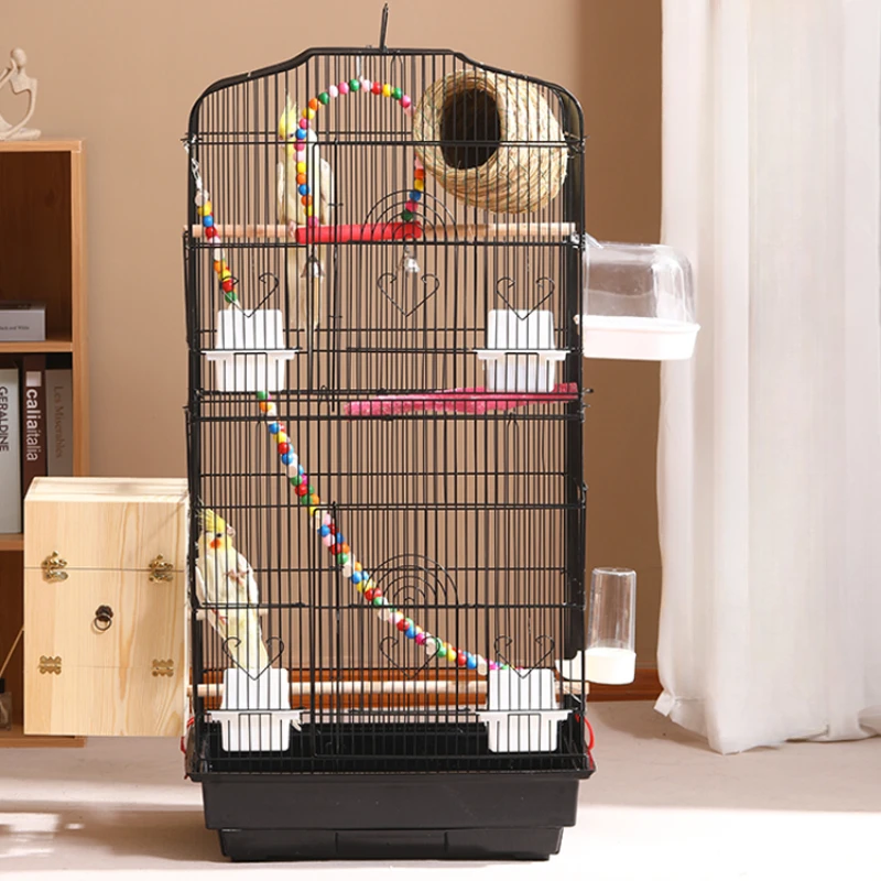 Toys Habitat Bird Cages Hut Outdoor Pigeon Garden Stand Bird Cages Bed Breeding Box Canarios Accesorios Bird Supplies RR50BN