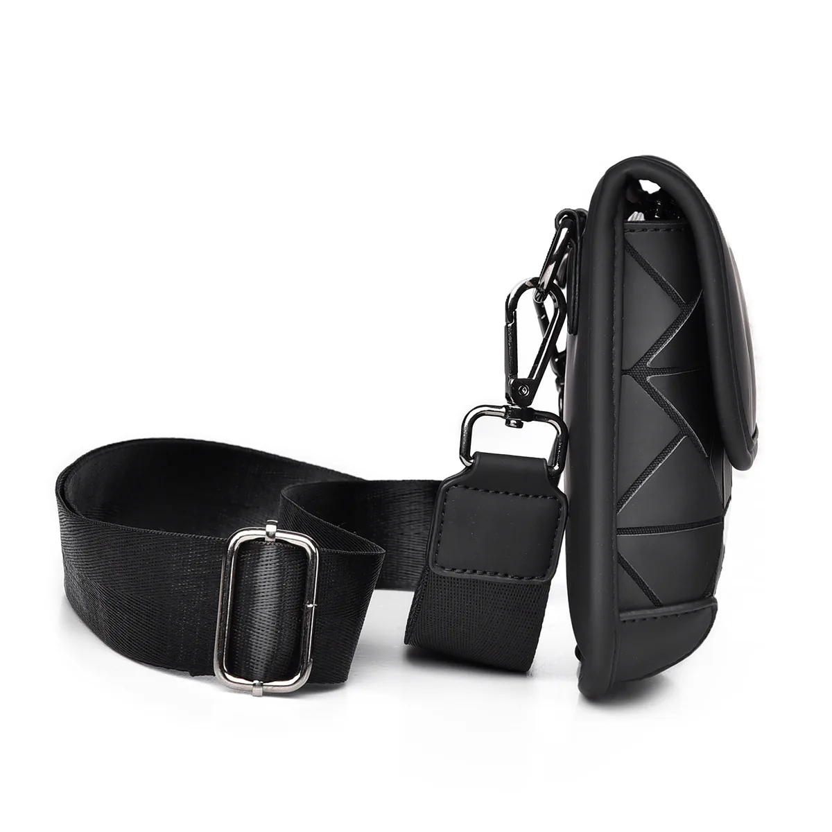 Street new colorful rhombus men shoulder bag cross-body large capacity waterproof chest bag men