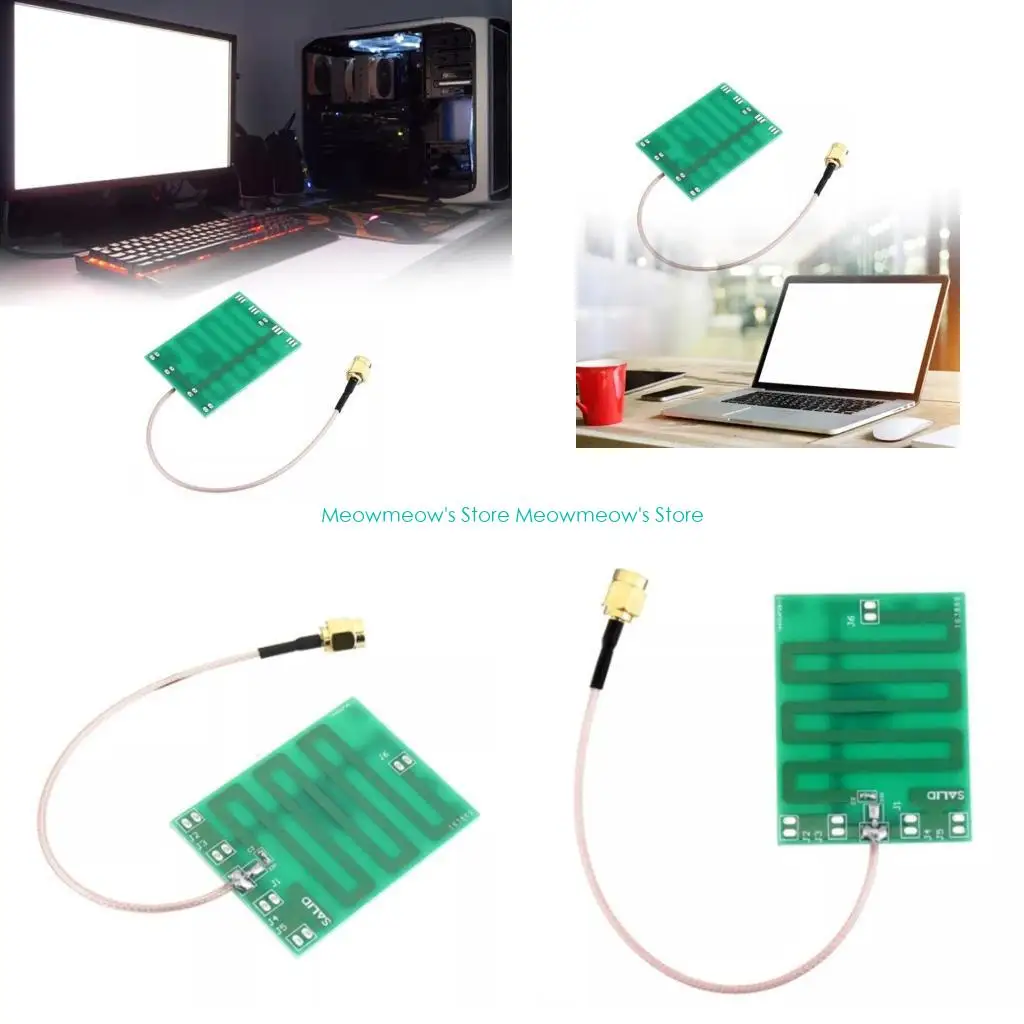 

W91A 5DBI PCB 902-928MHZ UHF Модуль Длинные диапазоны считывателей Циркуляры поляризационных антенных антенных модулей с SMA 50