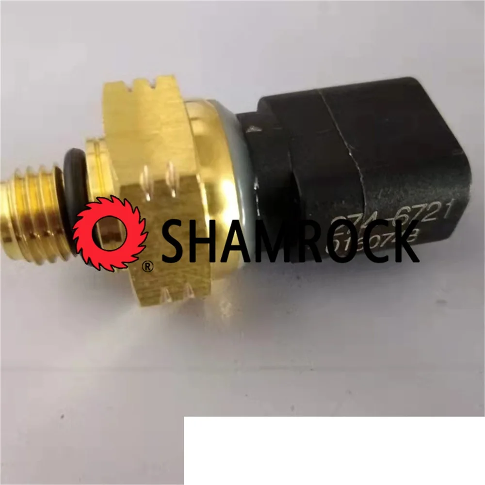 Original ccat Fuel Rail Pressure Sensor Common Regulator OEM 274-6721 2746721 for Ccaterpillar Excavator 320D engine 3306