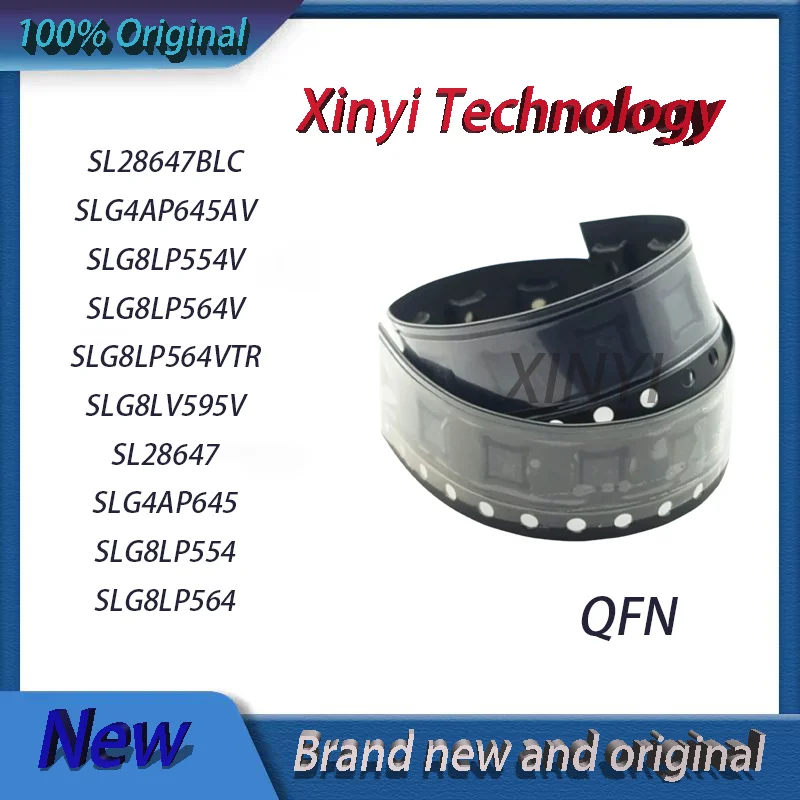 

5pcs QFN SL28647BLC SLG4AP645AV SLG8LP554V SLG8LP564V SLG8LP564VTR SLG8LV595V SL28647 SLG4AP645 SLG8LP554 SLG8LP564 SON DFN