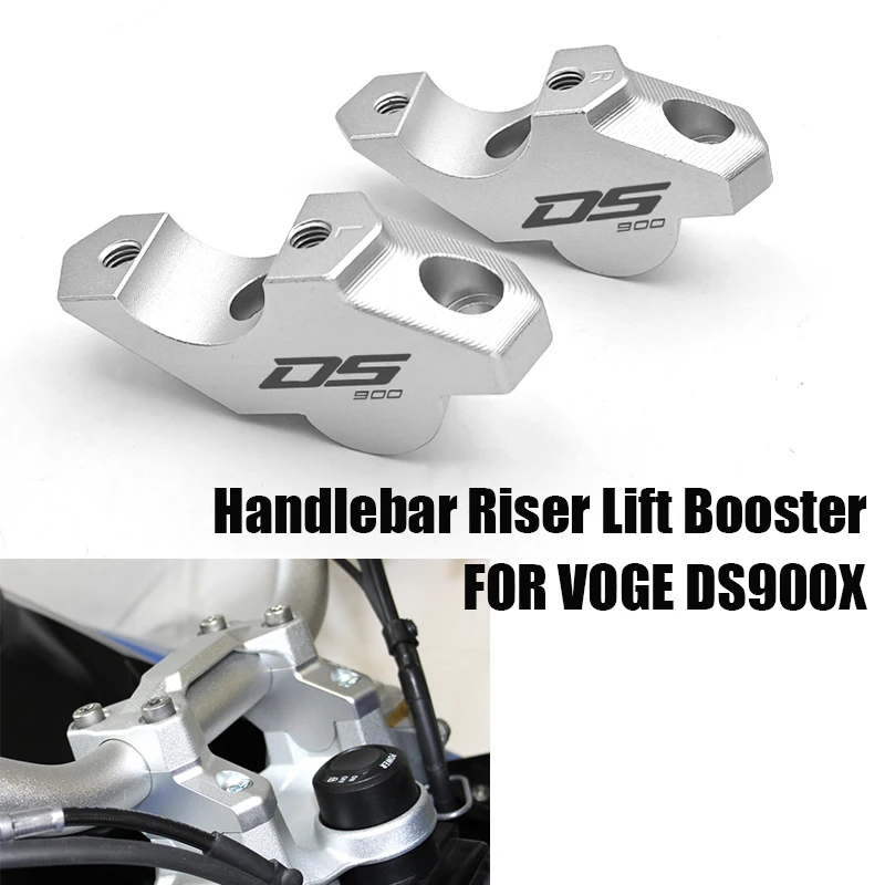 For Voge DSX 900 900 DSX DS900X 2024- Handle Booster Pads Holder Kit CNC Aluminum Motorcycle Handlebar Riser Lift Booster