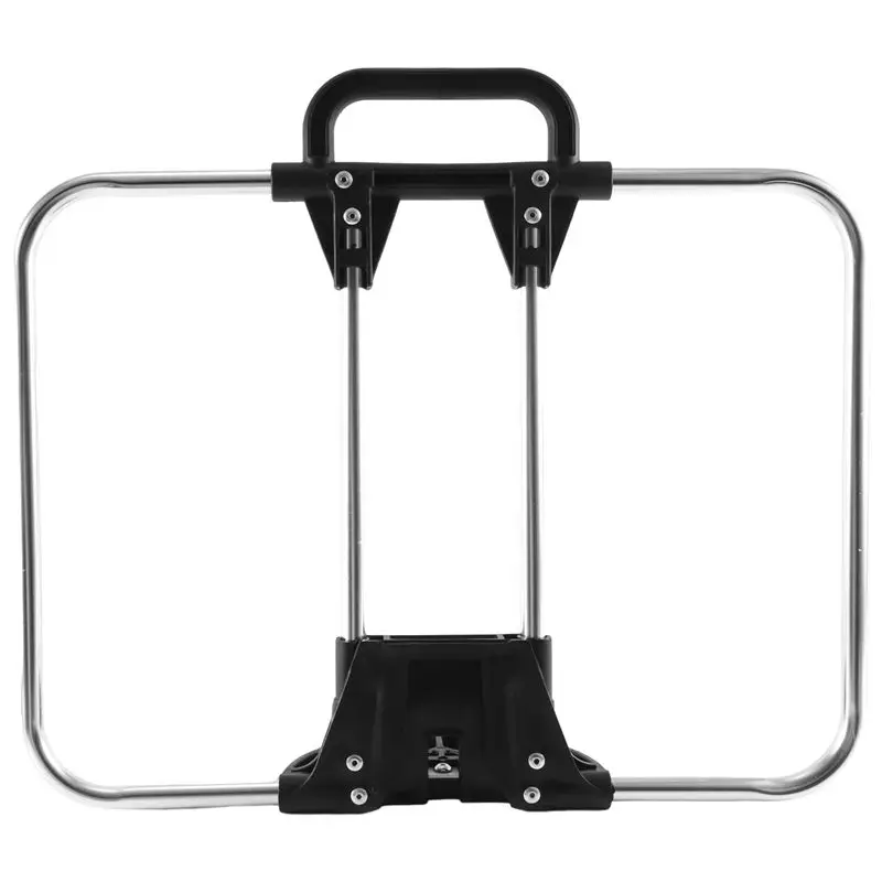 NEW HOT In Stock-Folding Bicycle Bag Basket Frame Stand For Brompton S-Bag Basket Bag Folding Bicycle Replacement 40X30cm Silver