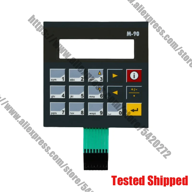

NEW M-90 M90-R1-CAN Membrane Keyboard Button film Keypad