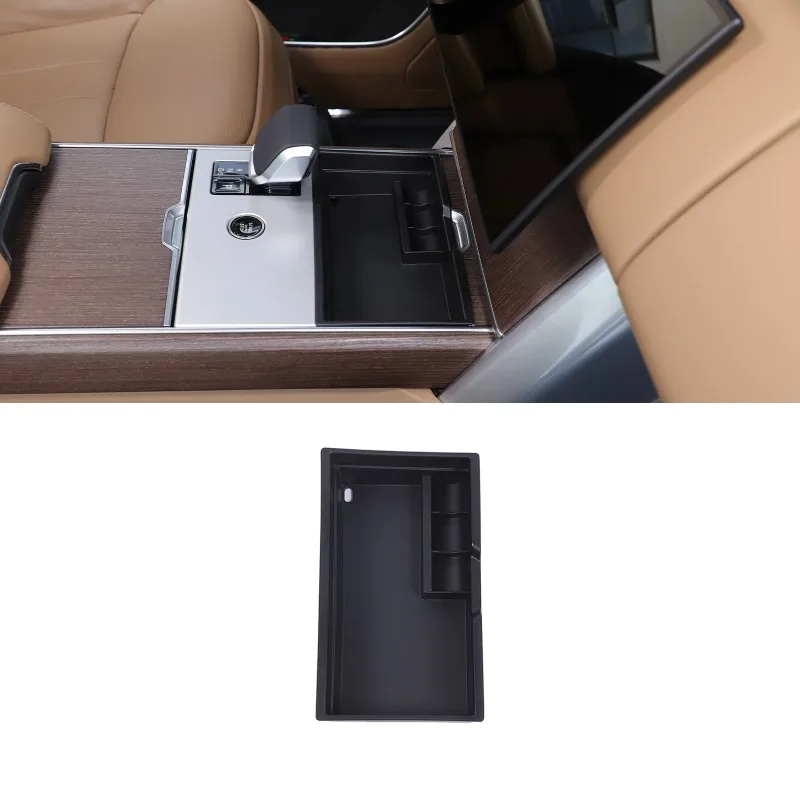 

ABS Center Storage Tray Car Organizer Storage Box For 2023 2024 2025+ Range Rover Executive Car Interior Accessories