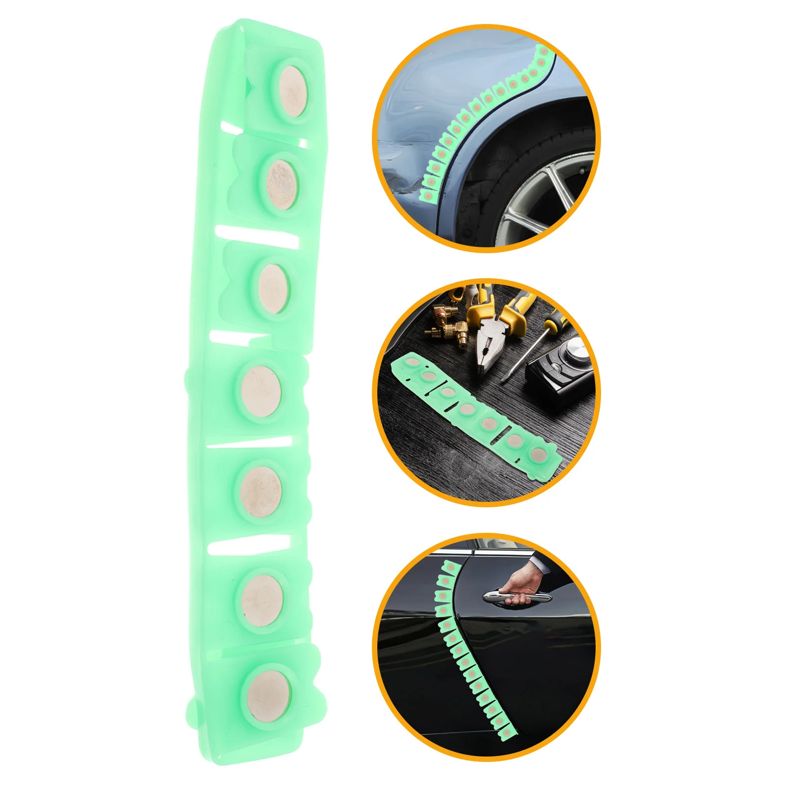 

Automotive Magnetic Paint Protection Strip for Car Sheet Metal Polishing Grinding Edge Shield Repair Maintenance