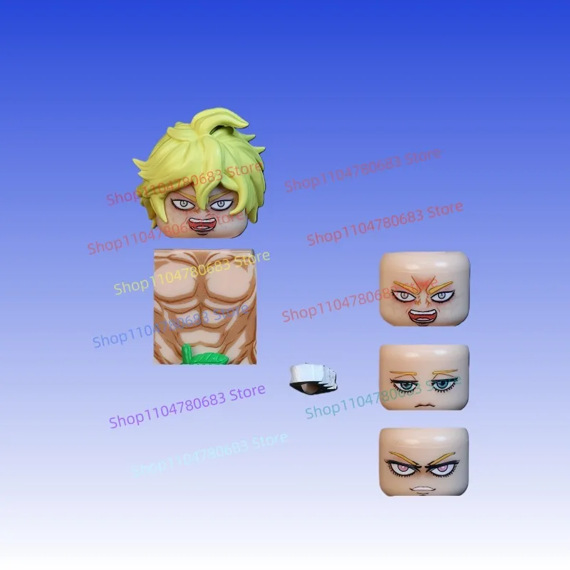 Bloc de construction MOC pour homme fort, Mini figurine d'assemblage, affichage de modèle, personnage de dessin animé, jouet de décoration, cadeau de vacances à collectionner