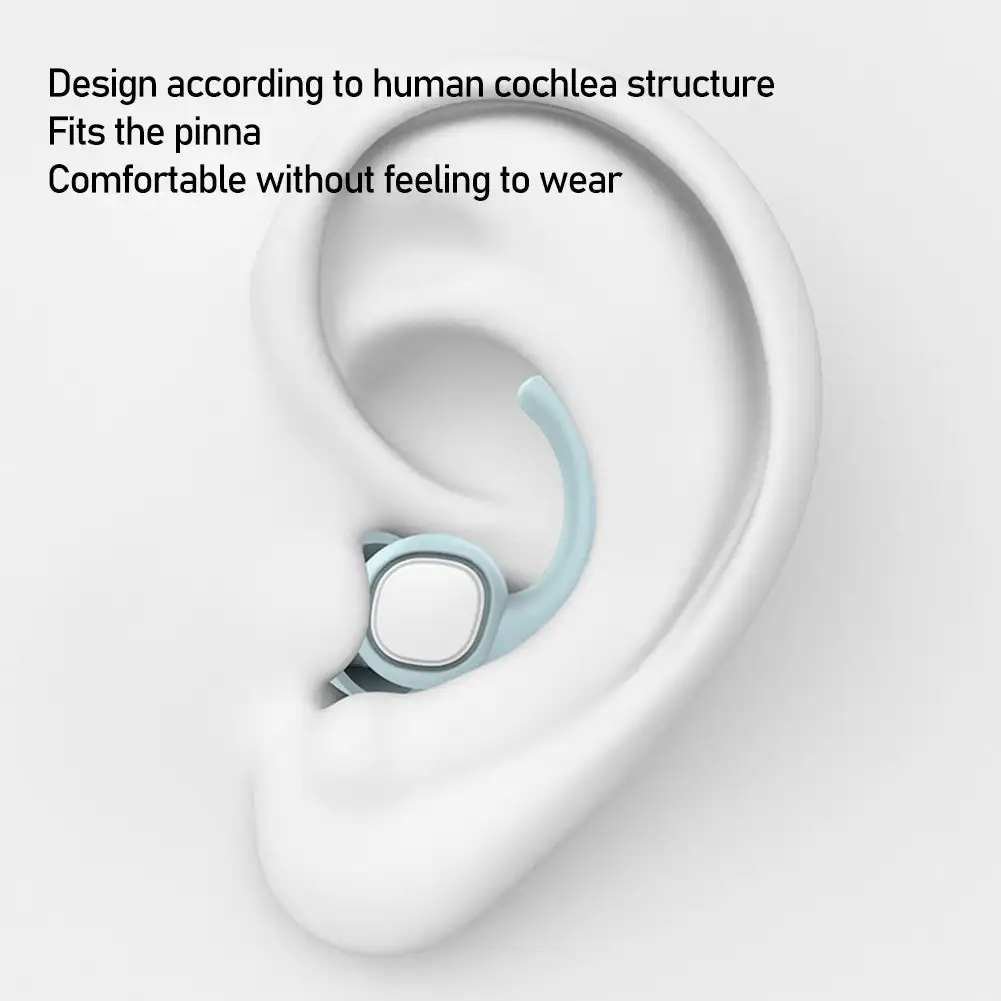 1 زوج مقاوم للماء الغوص الرياضات المائية السباحة الأذن المقابس مع صندوق جمع سيليكون النوم الأذن المقابس الغبار واقية الأذن