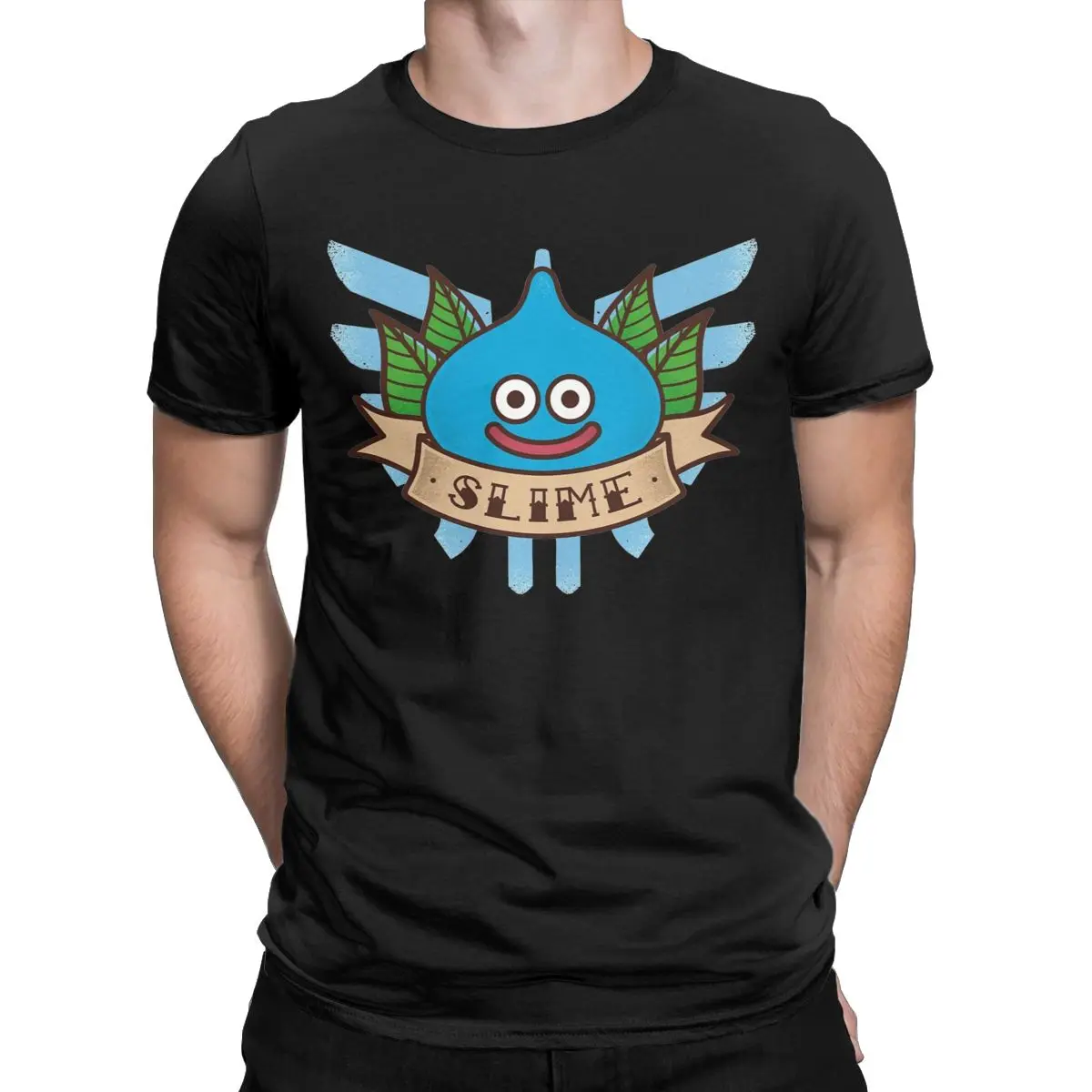 Slime Dragon Quest T Shirts for Men Cotton Humor T-Shirt O Neck Tee Shirt Short Sleeve Tops Gift Idea