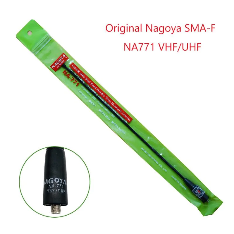 Single Pack High Output VHF/UHF SMA Female Male Na771 Antenna for UVK5 / UVK58 / UVK6 / DM-1701 Ham Radio